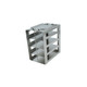Vertical Freezer Rack for 25-Place Slide Boxes, Holds 4 boxes