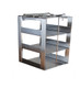 Vertical Freezer Rack For Mini 2" Boxes, Holds 3 Boxes