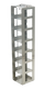 Vertical Freezer Rack for Mini 2" boxes, Holds 7 boxes