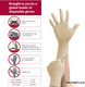 Microflex® 10-754 Daily Defense Natural Latex Gloves