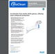 Ansell® BioClean Excell BEXS Sterile Cleanroom Nitrile Gloves, Hand-Specific, Class 10 (ISO 4), White, 6.7mil, 12-Inch, 400/Case