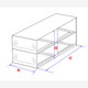 Stainless Steel Freezer Racks with Drawers - 2 Box, 5x5 Configuration