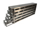 Stainless Steel Freezer Racks with Drawers - 2 Box, 5x5 Configuration