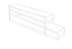 Upright Freezer Drawer Racks for Storage of Bottles, 2 Drawers, Area Capacity: 25 1/2″ x 4 1/2″