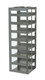 Vertical Freezer Racks for 100-Cell Hinged Plastic Boxes, Rack Only, 8 Boxes High