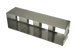 Upright Stainless-Steel Freezer Rack for Mixed Storage of 2″,3″ and 3.75″ Standard Boxes, 22 1/8 x 6 1/2 x 51 1/2"