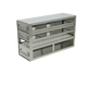 Upright Freezer Combination Drawer Racks for 2″ Fiberboard Boxes & 15mL Centrifuge Tubes (3 x 2)