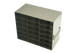 Stainless Steel Upright Freezer Rack for 25-Place Slide Boxes, 18 Box Capacity