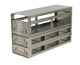 Upright Freezer Combination Drawer Racks for 2″ Boxes and Storage Bottles, 3x2 configuration