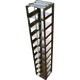 Stainless Steel Freezer Racks for 3" Boxes, Vertical Configuration, 10 Box Capacity