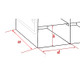 Upright Freezer Rack for 32/8 Flipper JR Reversible Multi-Boxes, 4 x 4 Configuration, 16 Box Capacity