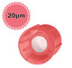 CellPro™ Flow Cytometry Cap Only with 20µm mesh, dual position, Translucent Red, 500/Case