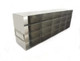 Upright Stainless Steel Freezer Rack (UFH50-55) for 50-Cell Hinged Top Plastic Boxes, 5 x 5 Configuration, 25 Box Capacity