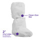 Kimberly-Clark® Kimtech™ A5 Sterile Cleanroom Boots, Grasp Ties and Vinyl Edge , 200/Cs