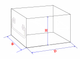 Upright Freezer Rack for SBS Formatted Boxes (Matrix, Micronic, Fluidx, Abgene), 6x4 configuration, 24 Box Capacity