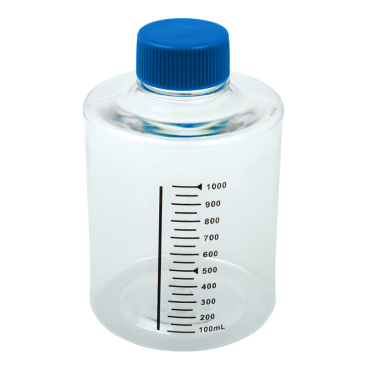1L Roller Bottles (1000mL), 490cm Surface Area, Individually Wrapped,  Sterile, Printed Graduations, 24/Cs