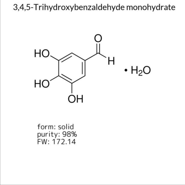 3,4,5-Trihydroxybenzaldehyde monohydrate, 1 X 1 g (259594-1G