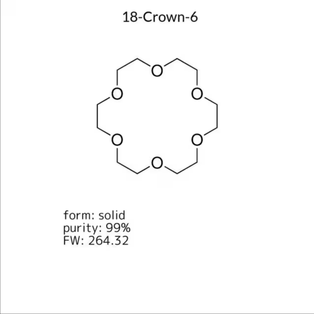 18-Crown-6, 1 X 25 g (186651-25G) | MilliporeSigma® (Sigma-Aldrich)