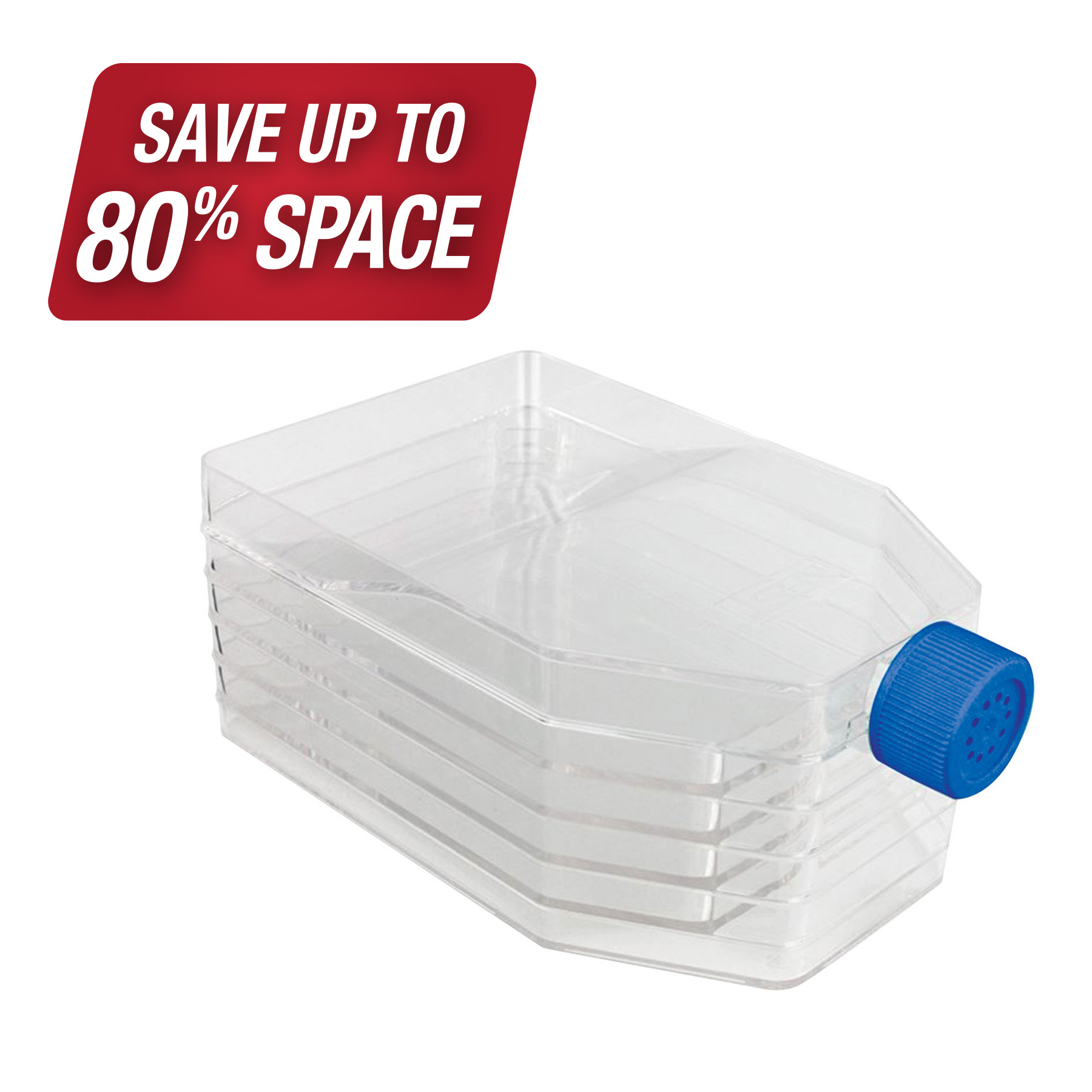 CellPro™ 5-Layer Cell Culture Multi-Layer Flasks (875cm²), GMP