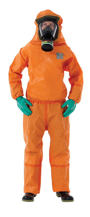 AlphaTec® 5000: High-Visibility Chemical Protection Suit Model 151