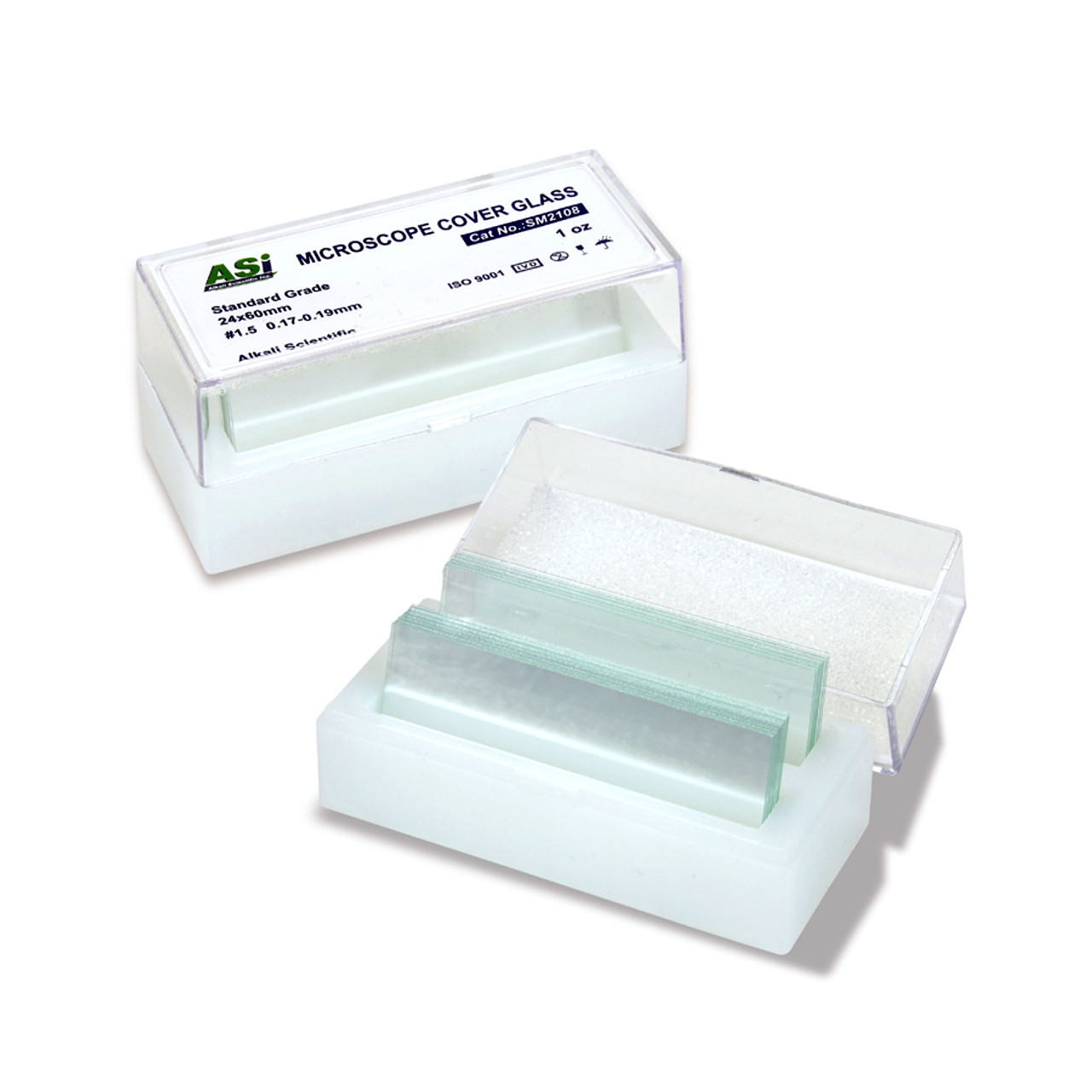 ASI 22x60mm Rectangle Glass Coverslips for Labs | Premium Quality