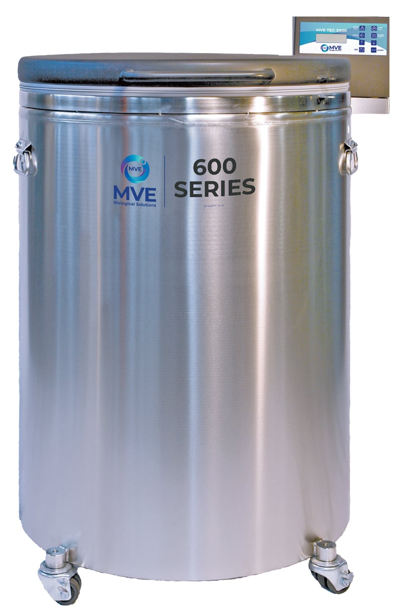 MVE® 616AF-GB LN2 Freezer with Full Auto Fill & Gas Bypass