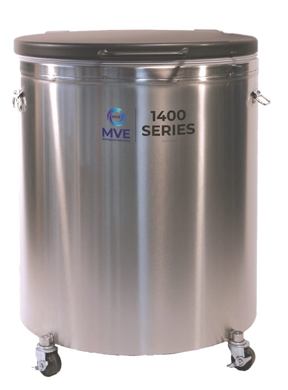 To Nguyenです。② MVE® 1426 LN2 Freezer (Capacity: 26,650 x 2.0 ml vials)