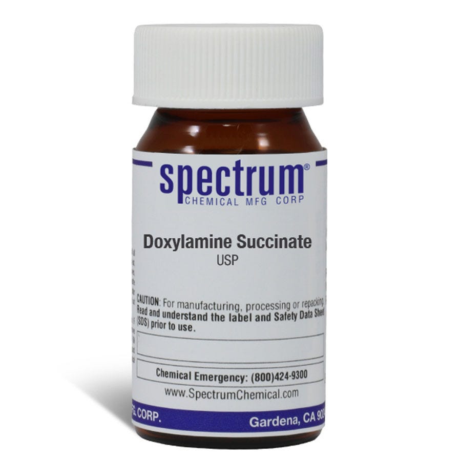 薬物治療学 VISUAL CORE PHARMA Doxylamine Succinate, USP | Spectrum Chemical®