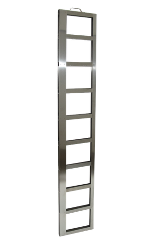 Stainless Steel 9-High Frame for C-50 Canisters
