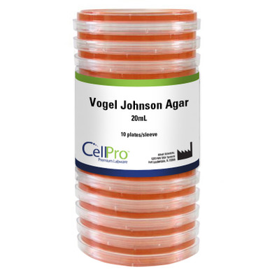 Lysine Agar, 10 mL, 60 × 15 mm Plate, 10/Pk