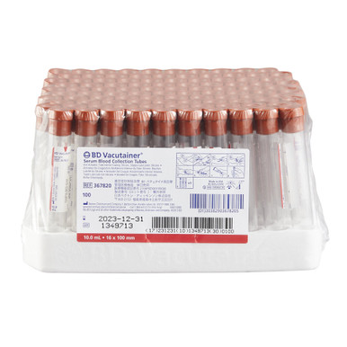 BD® 367874 Vacutainer™ Plus Plastic Heparin Blood Collection Tubes