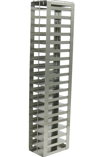 Vertical Freezer Rack for SBS Formatted Boxes, Holds 19 Boxes