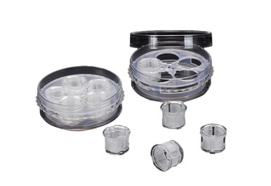 ASI™ 35mm Nylon Multi Insert Dish, Sterile, Eazy Grip, 18/Cs