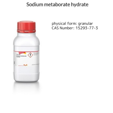Sodium metaborate hydrate, 1 X 500 g (228702-500G) | MilliporeSigma ...
