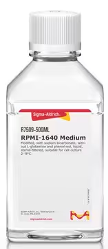 RPMI-1640 Medium, 24 X 500 mL (R7509-24X500ML) | MilliporeSigma® (Sigma ...