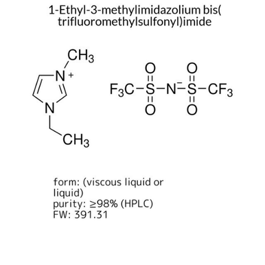 1-Ethyl-3-methylimidazolium bis(trifluoromethylsulfonyl)imide, 1 X
