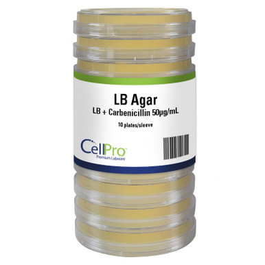 CellPro™ LB + Carbenicillin 50ug/ml, 10/Sleeve
