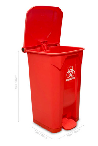 XL Biohazard Bin: Safe Disposal Solution for Hazardous Waste
