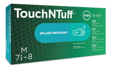 Ansell® TouchNTuff® 92-500 Powdered Disposable Nitrile Gloves, 1000/Case