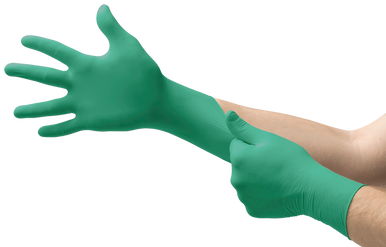 Ansell® TouchNTuff® 92-500 Powdered Disposable Nitrile Gloves