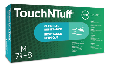 Ansell®  TouchNTuff® 92-600 Disposable Nitrile Gloves, 1000/Case