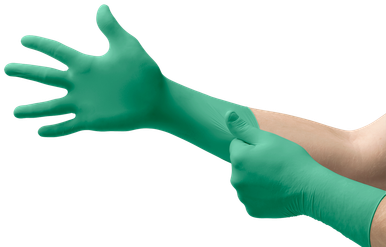 Premium Latex Palm Coated Gloves-green at Best Price in Jeju | Ymk Trading