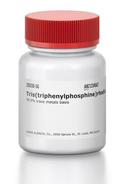60枚 ⑤ Tris(triphenylphosphine)rhodium(I) chloride, 1 X 1 g (205036-1G