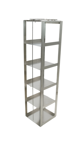 Stainless Steel Freezer Rack for Chest Freezers or LN2 Tanks -Tube Box