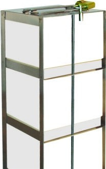 Stainless Steel Freezer Rack for Chest Freezers or LN2 Tanks - Tube Box