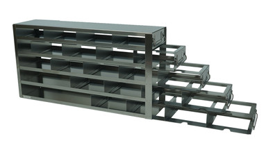 Upright Freezer Rack for 2″ Box Storage in PHCbi & NuAire Lab