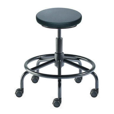Bio Fit Stools BioFit® Traxx Series Tubular Steel Base ISO 4 Cleanroom Ergonomic ...