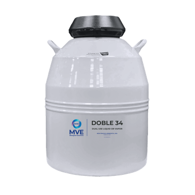 MVE® Doble 47-6 Aluminum Cryogenic Dewar/Cryoshipper with QWick