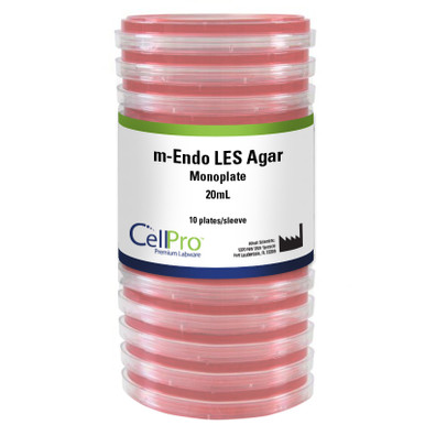 Lysine Agar, 10 mL, 60 × 15 mm Plate, 10/Pk