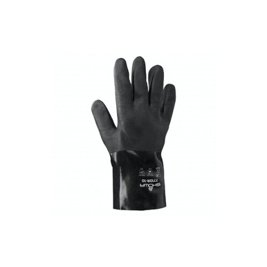 Microflex BD-1001-NPF Black Dragon Zero PF Nitrile Exam Gloves - Small